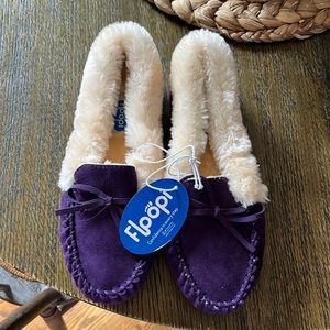 Purple slippers!